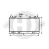 DIEDERICHS 8562504 Radiator, engine cooling